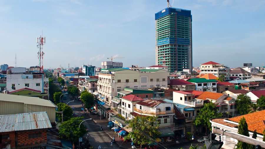 Город Пномпень, Камбоджа